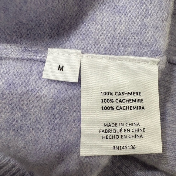 Naadam cashmere V neck cardigan  Size Medium NWOT - Picture 6 of 6